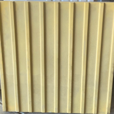 Плитка тактильная бетонная, 500*500*50мм, полосы, желтая