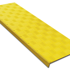 Накладка резиновая , 750*240*30мм,  желтая