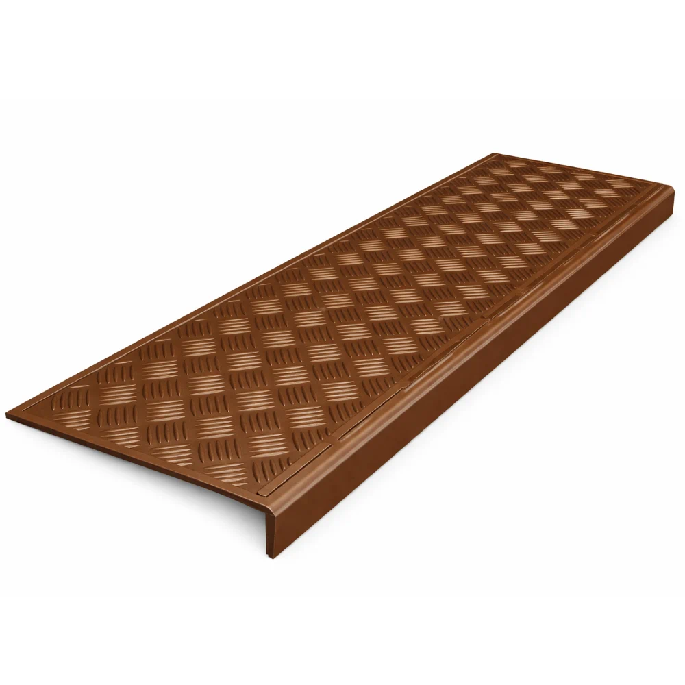 Накладка резиновая, 1000*305*71мм, цвет коричневый