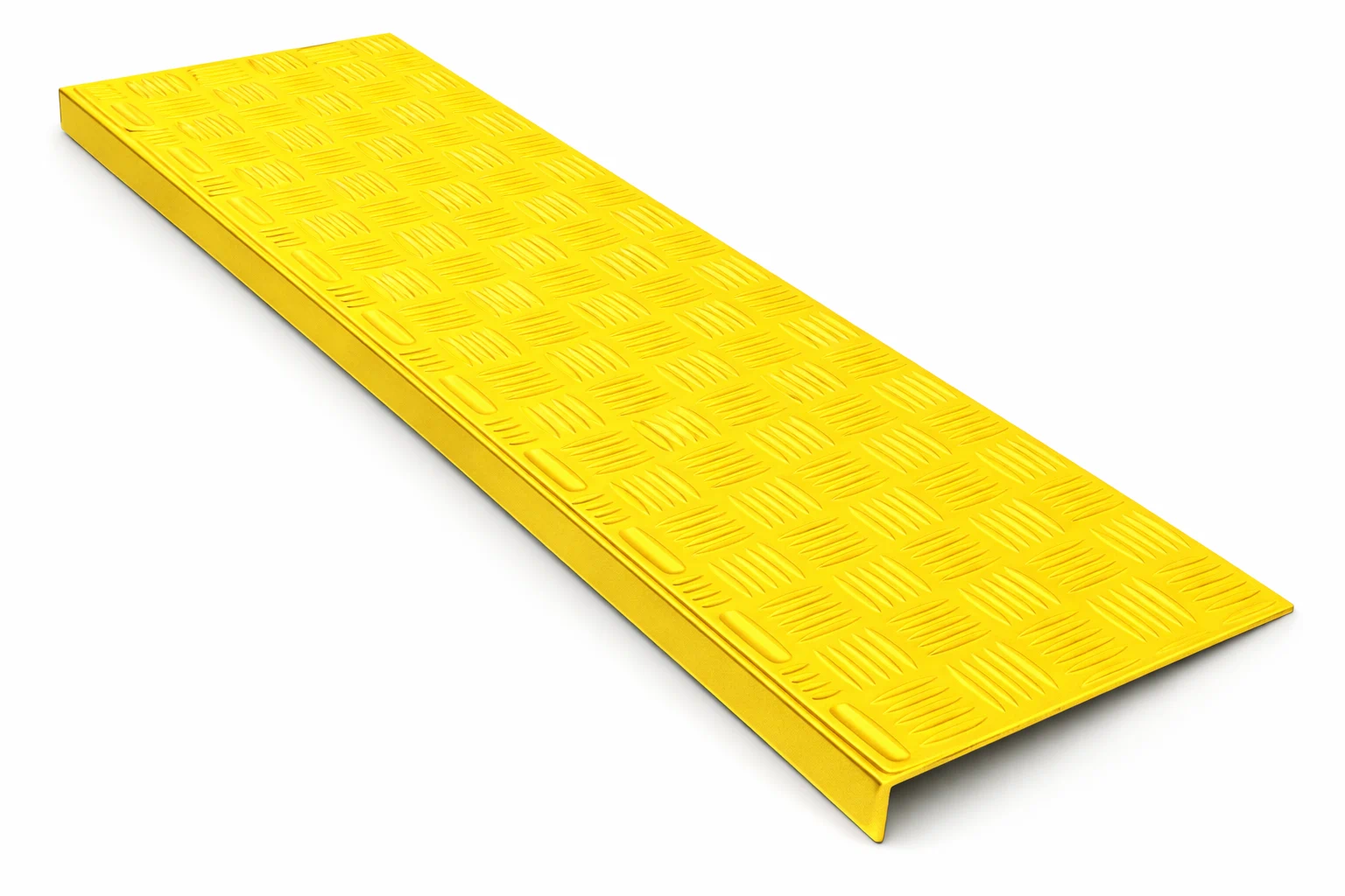 Накладка резиновая, 900*300*30мм, цвет желтый