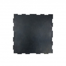 Плитка модульная резиновая "Табулат -"8"  500*500*8мм, черная